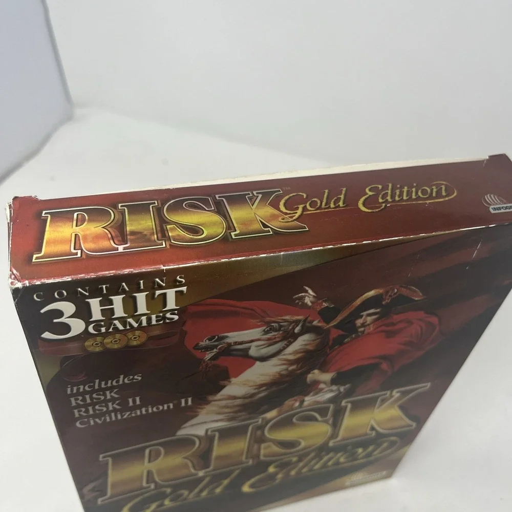 Risk: Gold Edition PC,  Big Box Risk II & Civilization II 3 GAME SET 2002